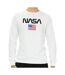 Sweat Blanc Homme Nasa 41S - S-1