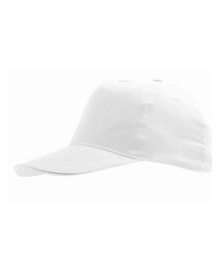 Sunny casquette adulte blanc SOLS