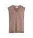 Pull sans manches beige femme vila vichelle-1