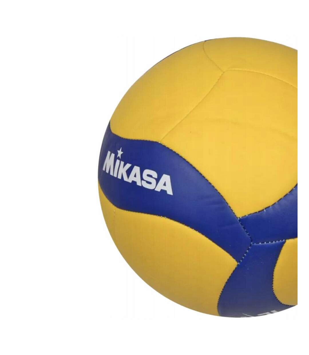 Ballon De Volley-ball Compétition Taille 5 Jaune Bleu Marine Mikasa-3