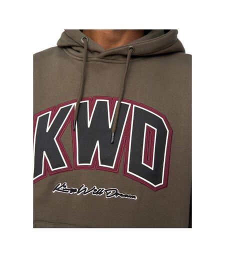 Mens Kingdome Hoodie Olive Kings Will Dream