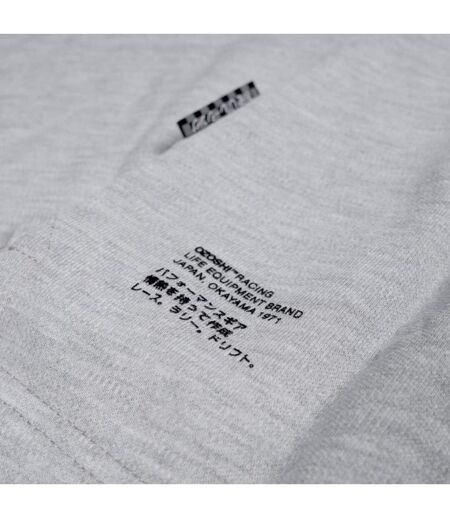Polo Motif/style Petit Logo Homme Gris Ozoshi
