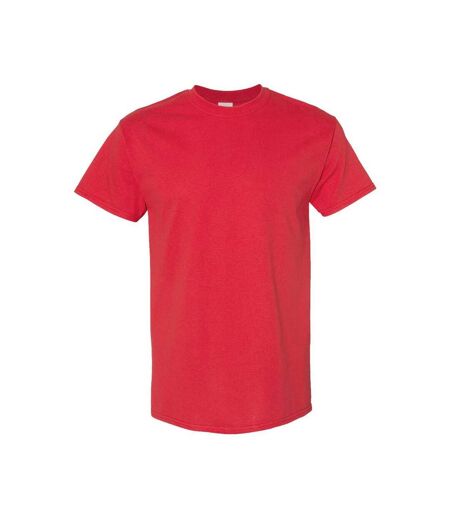 T-shirt Manches Courtes Homme Rouge Gildan