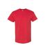 T-shirt Manches Courtes Homme Rouge Gildan-1