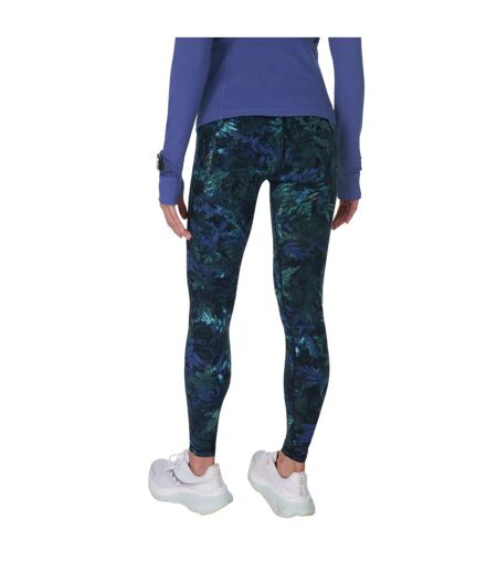 Legging Entraînement Motif/style Imprimé Forêt Power Femme Vert Sweaty Betty