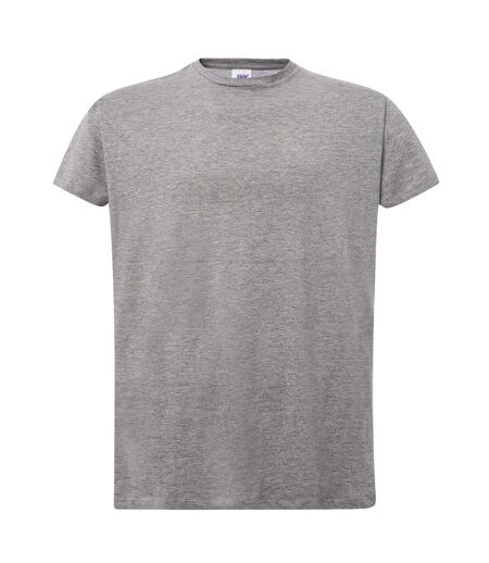 T-shirt Motif/style Uni Femme Gris Chiné JHK
