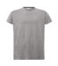 T-shirt Motif/style Uni Femme Gris Chiné JHK-1