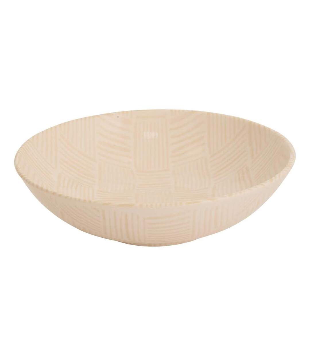Lot de 6 Assiettes Creuses Laetitia 20cm Crème-1