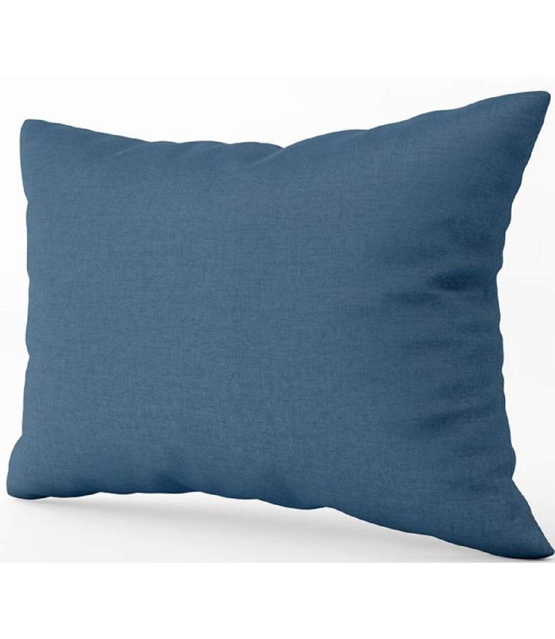 Taie d'oreiller en satin de coton - REF T1-PC - bleu indigo-1