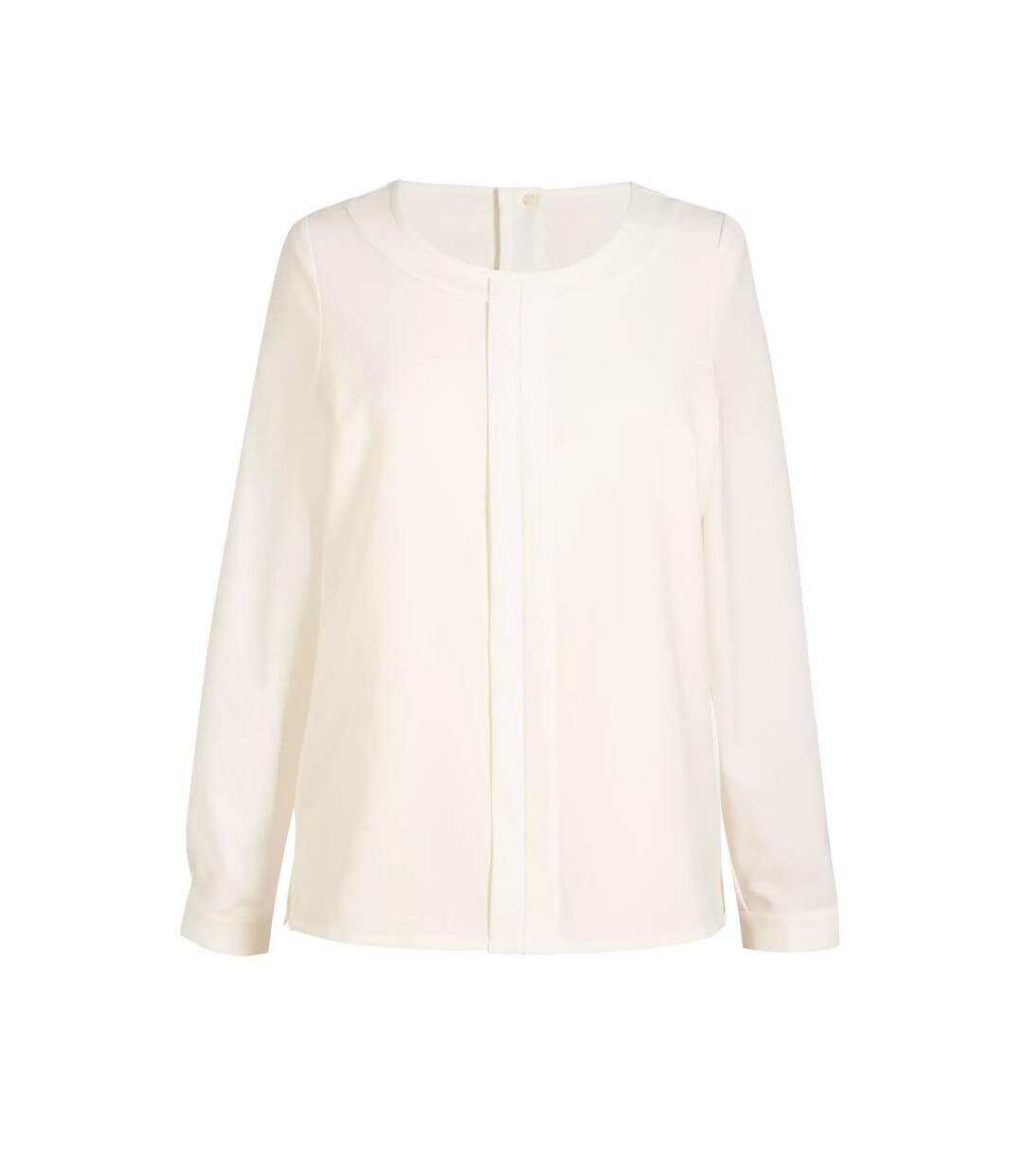 Blouse Manches Longues Riola Femme Crème Brook Taverner-1