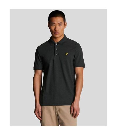 Polo Uni Homme Charbon Lyle & Scott