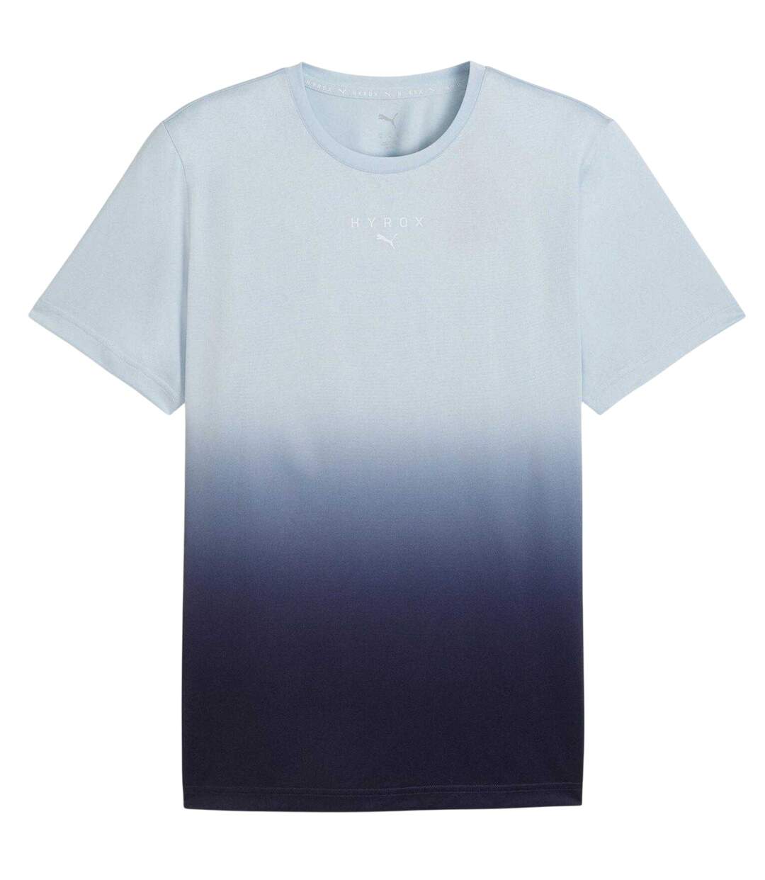 Mens Hyrox Ombre Athletic T-shirt Deep Plum Puma-2