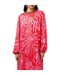 Robe Longue Motif/style Imprimé Léopard Femme Rose Never Fully Dressed-1