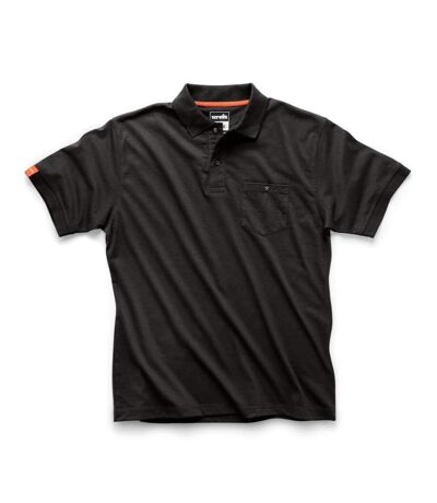 Scruffs Mens Polo Shirt (Black) - UTRW8752