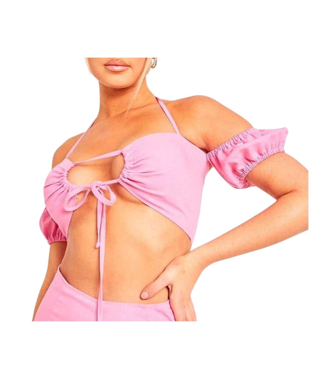 Haut Court Femme Rose Missy Empire-2