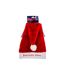 Chapeau de Noël Long Brodé 65cm Rouge-2
