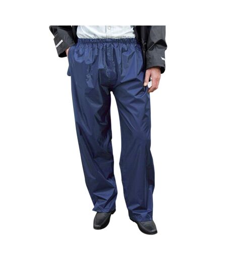 Result - Veste et Pantalon de Pluie - Homme (XL) (Bleu Marine)