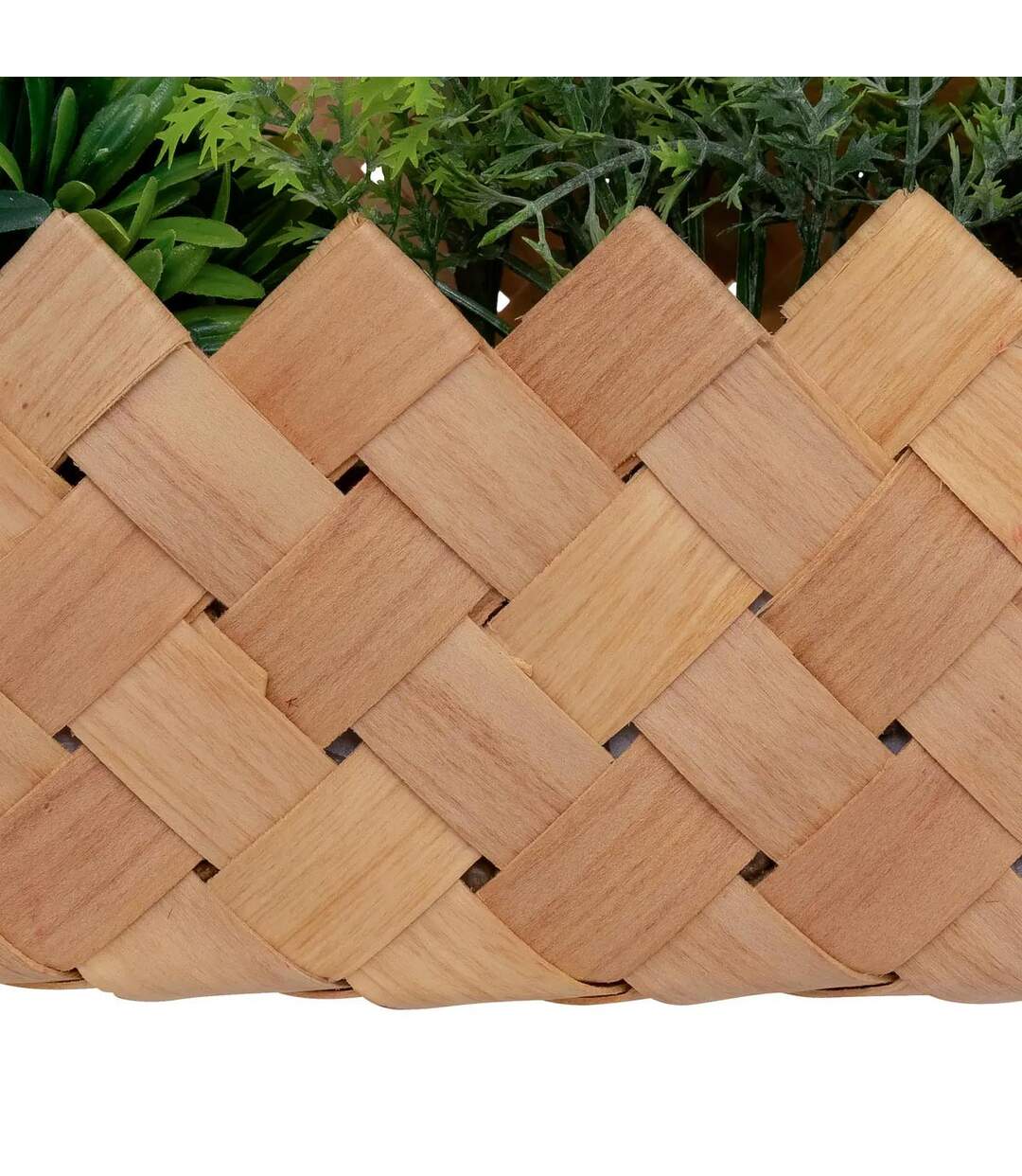 Plantes Artificielles à Suspendre Jika 28cm Naturel-3