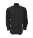 Chemise À Manches Longues Homme Noir Kustom Kit-1