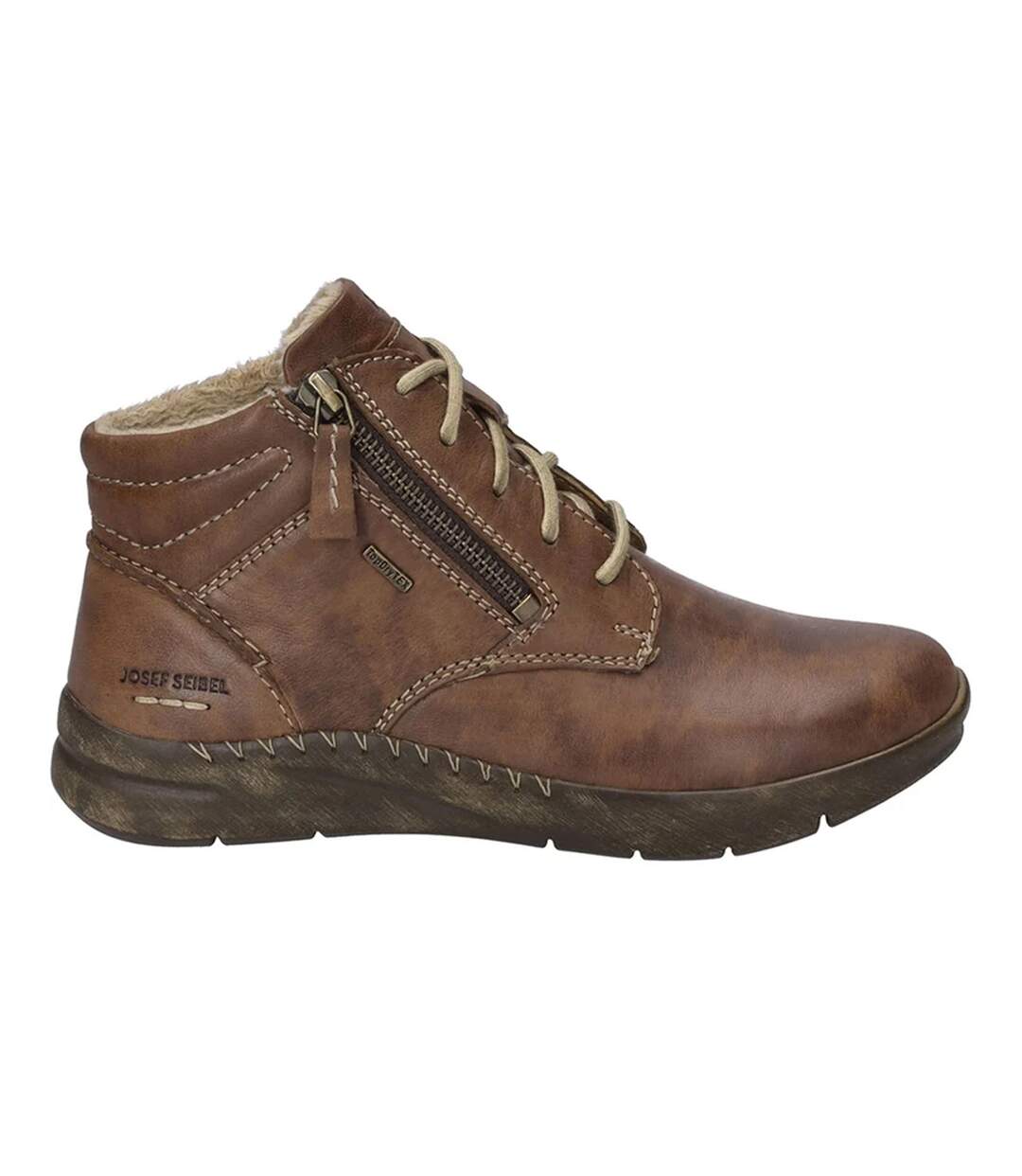 Bottines Conny Femme Marron Croco Josef Seibel-4