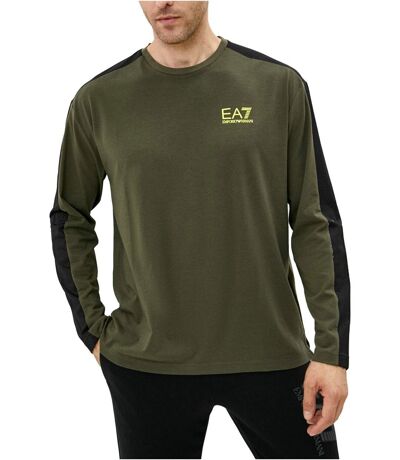 Tee shirt logo fluo  -  EA7 - Homme