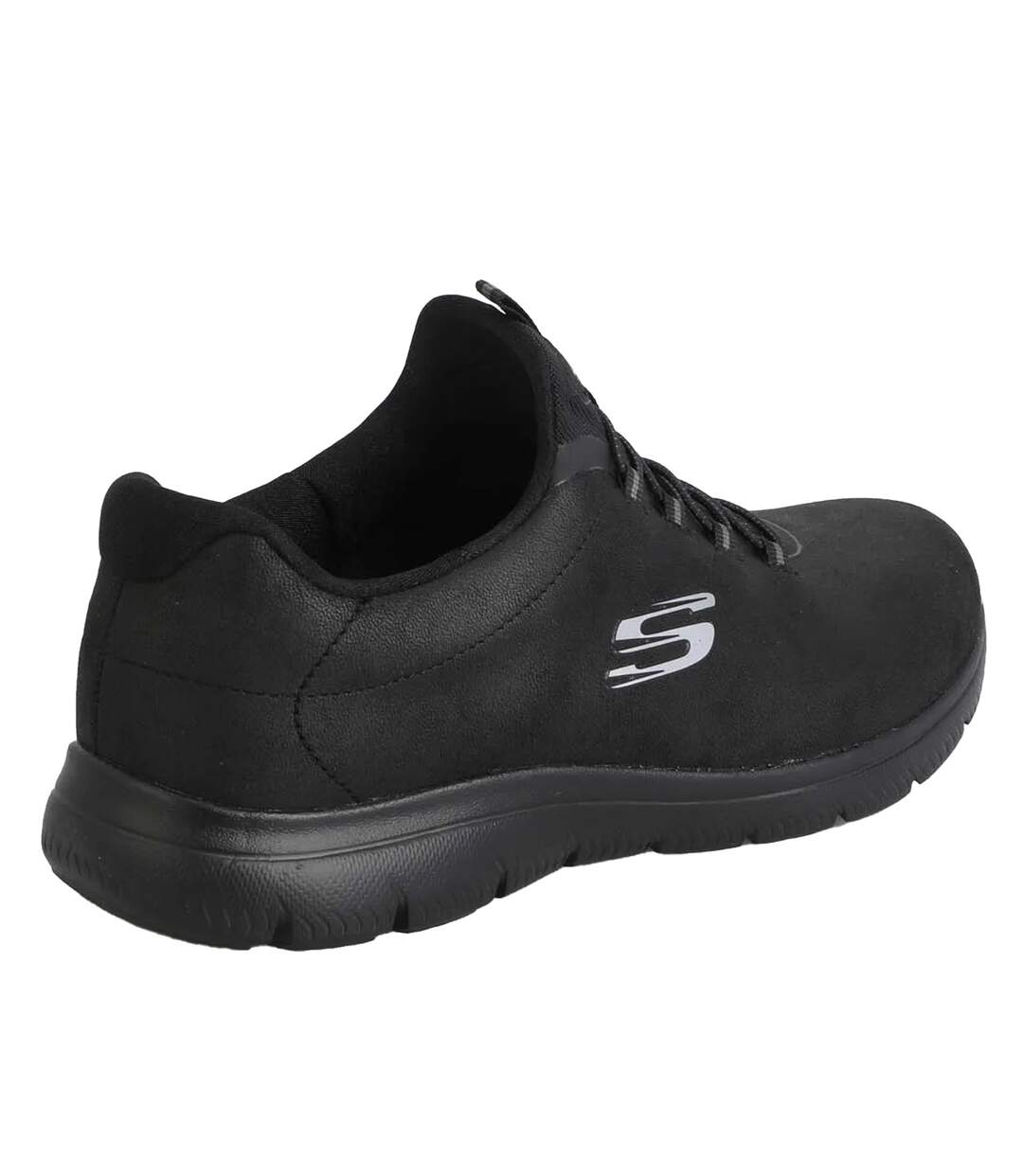 Womens/ladies summits itz bazik trainers black Skechers-2