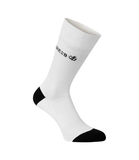 Unisex Adult Performance Cycling Socks White Dare 2B