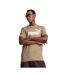 T-shirt Style Logo Ess No.1 Homme Marron Clair Puma-1