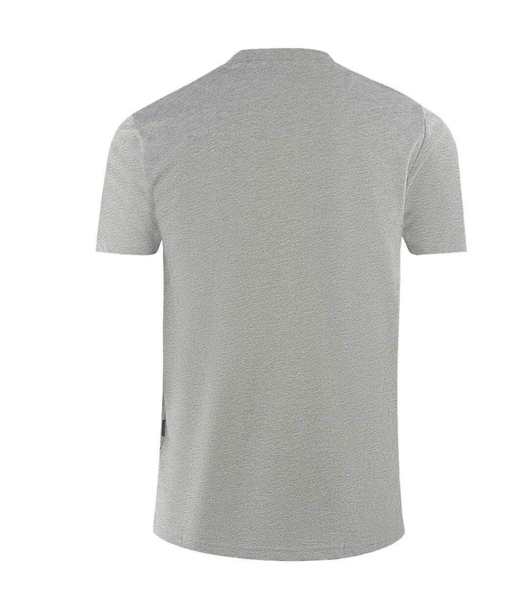 T-shirt Motif Fendu London Homme Gris Aquascutum-2