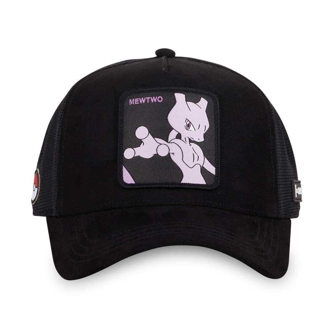 Casquette trucker avec filet finitons premium Pokémon Mewtwo Capslab-2