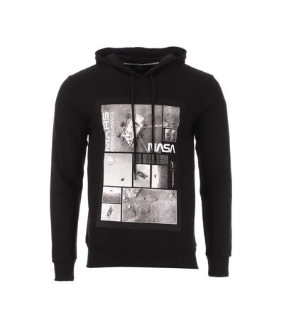 Sweat à capuche Noir Homme Nasa MARS05H - S