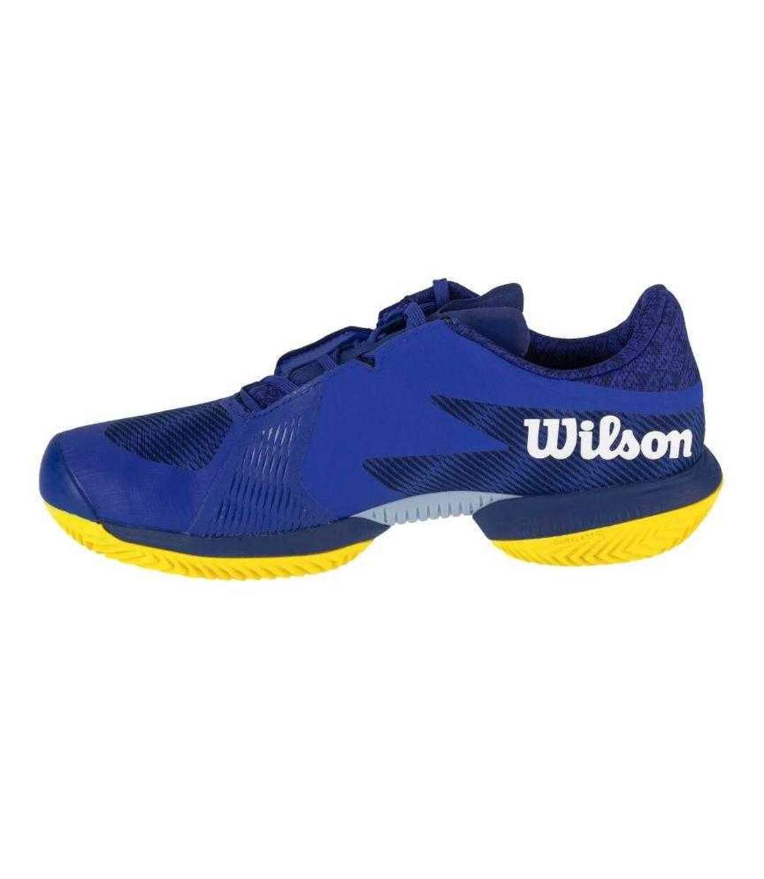 Chaussures De Tennis Kaos Swift 1.5 Clay Homme Bleu Jaune Wilson-2