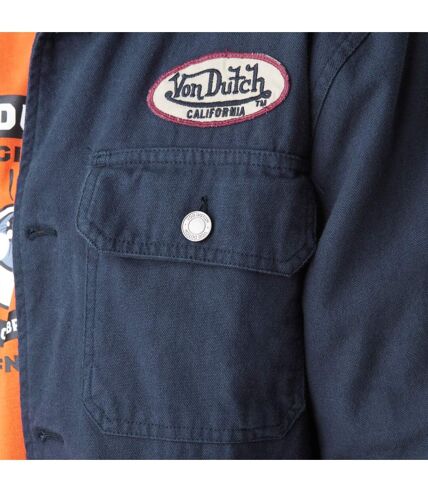 Veste homme garage avec logo et badge en coton Will Vondutch