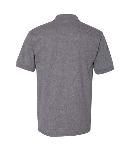 Gildan Adult DryBlend Jersey Short Sleeve Polo Shirt (Graphite Heather)