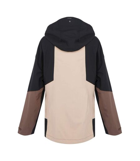 Veste Motif/style 3-en-1 Carletta Femme Noir Taupe Regatta