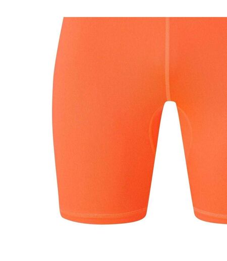 Mens Liga Short Tights Neon Orange Puma
