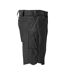Mens Customised Work Shorts Black Mascot-4
