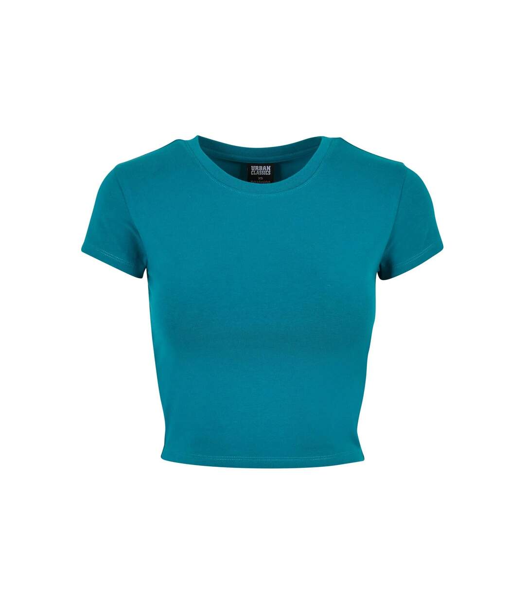 T-shirt Court Femme Bleu Sarcelle Urban Classics-1
