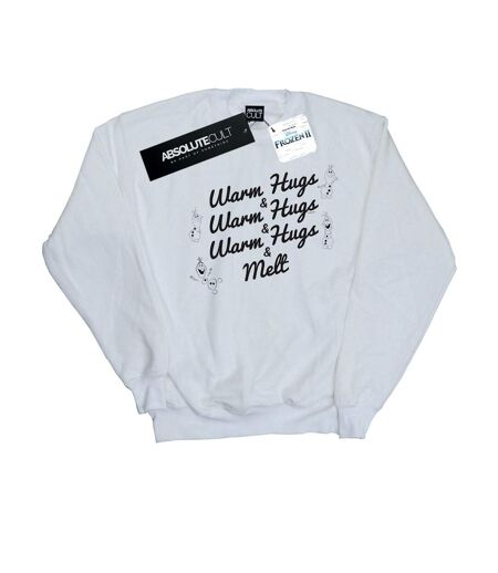 Disney - Sweat FROZEN OLAF WARM HUGS AND MELT - Femme (Blanc) - UTBI18731