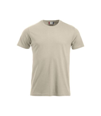 Clique Mens New Classic T-Shirt (Light Khaki)