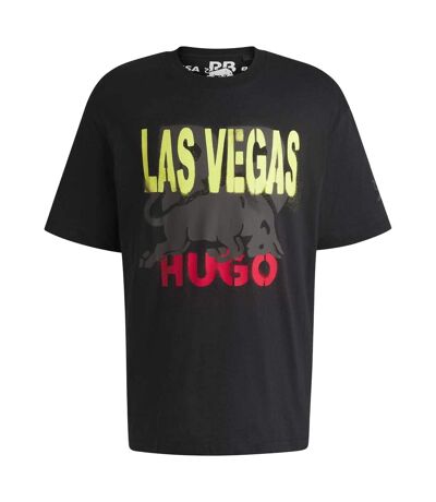 T-shirt Las Vegas Homme Noir Hugo