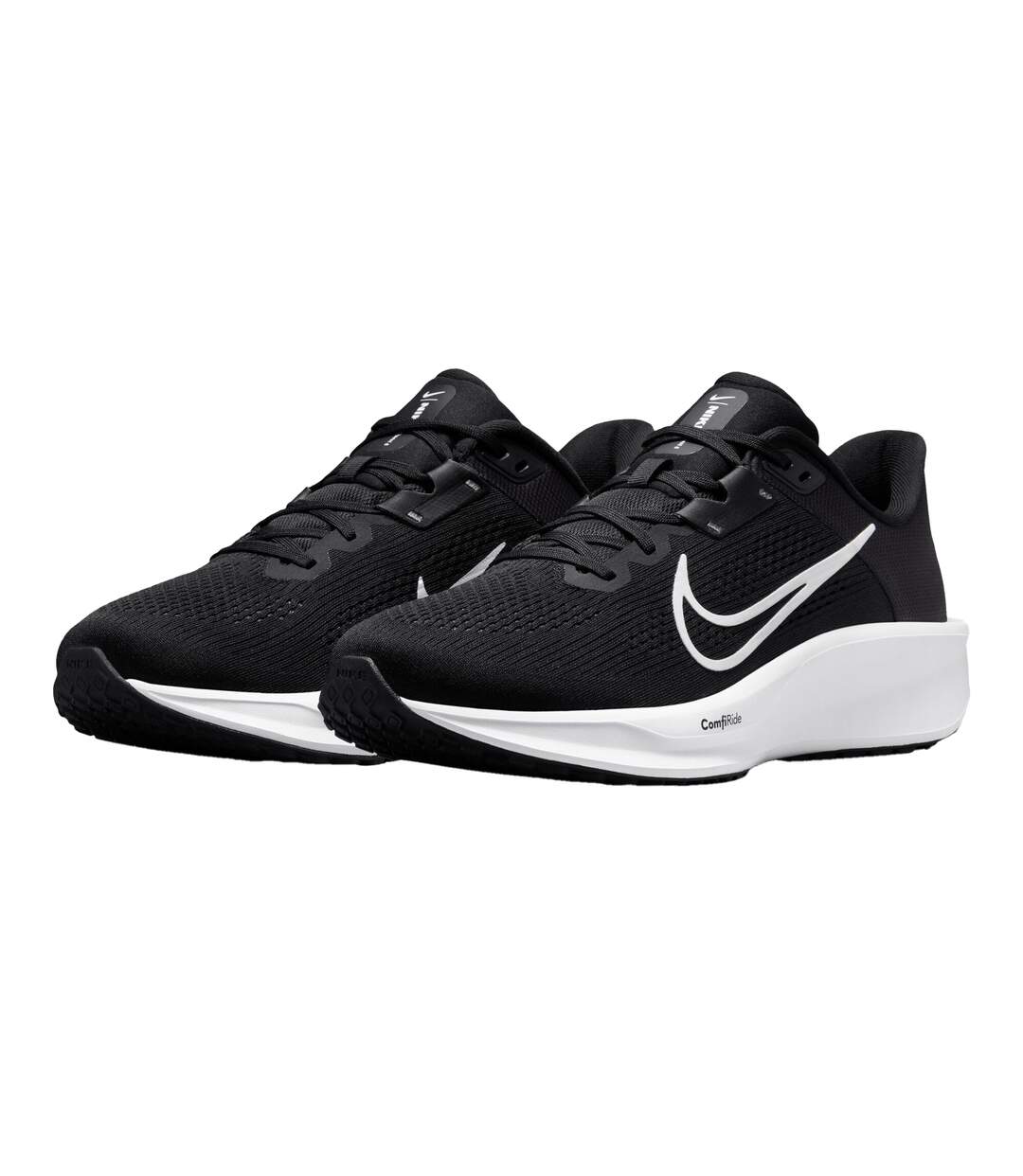 Baskets Style Logo Quest Homme Blanc Noir Nike-1