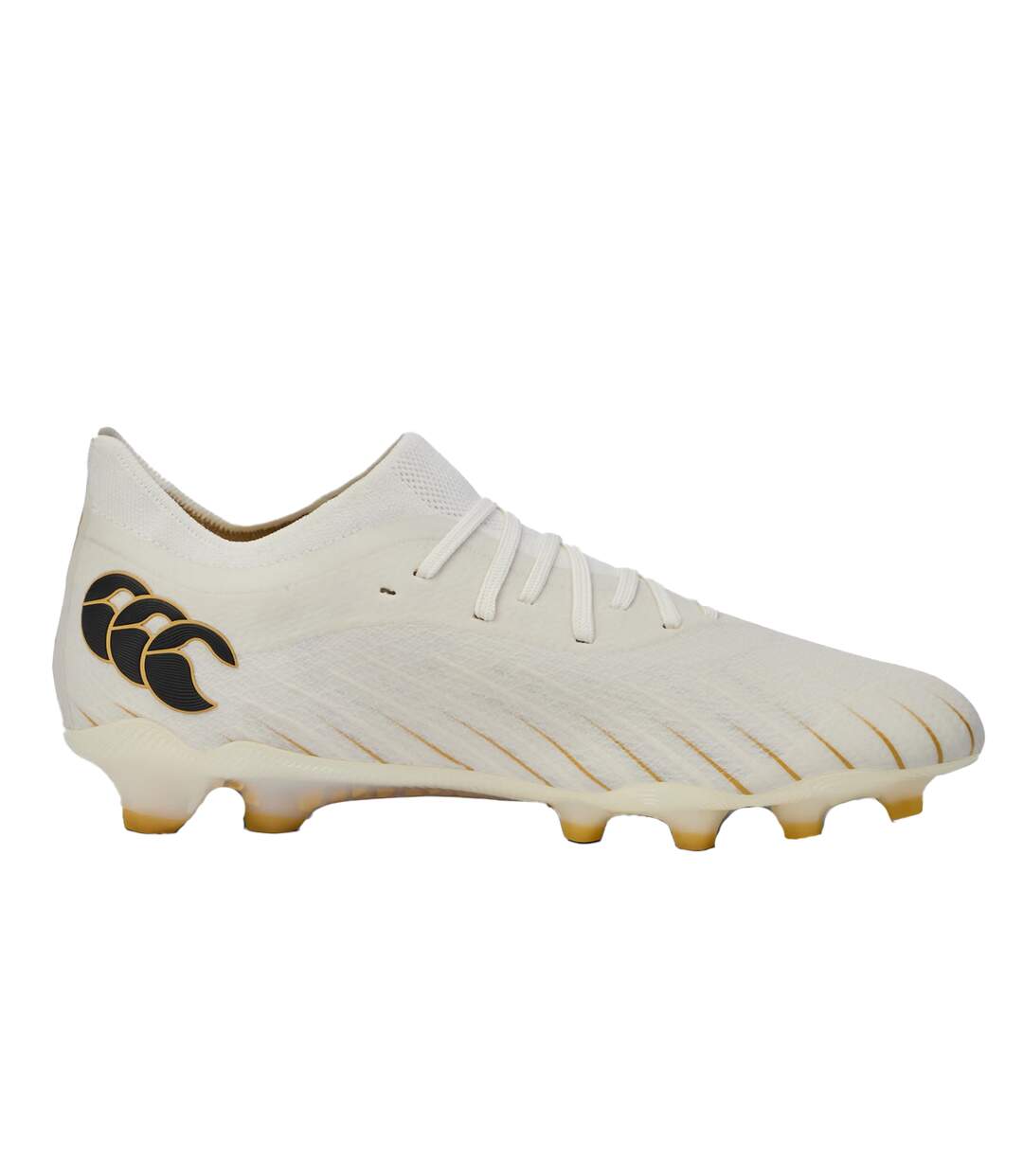 Unisex Adult Speed Falcon Elite Firm Ground Boots Snow White Canterbury-3