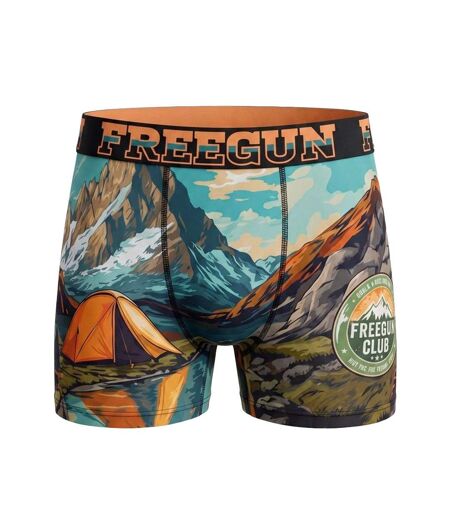Boxer orange homme freegun trek