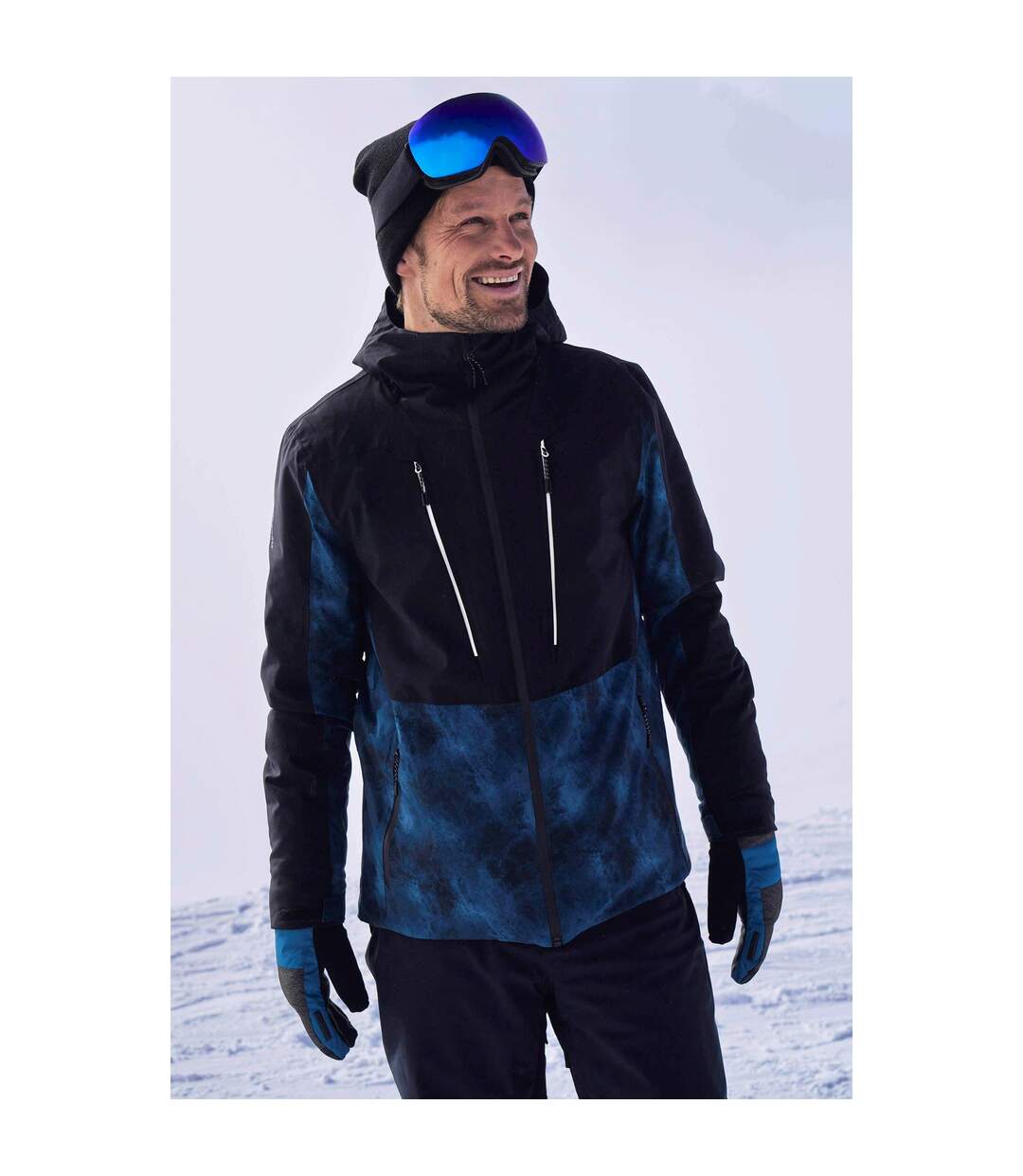 Blouson de ski infinite extreme homme bleu pétrole Mountain Warehouse Mountain Warehouse