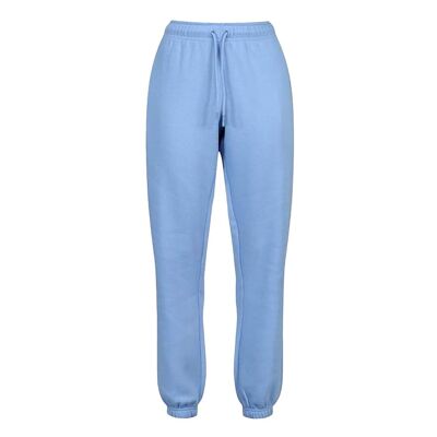 Womens/ladies soft touch jogging bottoms purple indigo Light And Shade