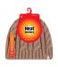 Bonnet Femme Thermique Hiver avec Doublé Polaire-2