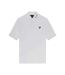 Mens tech golf polo shirt white Lyle & Scott