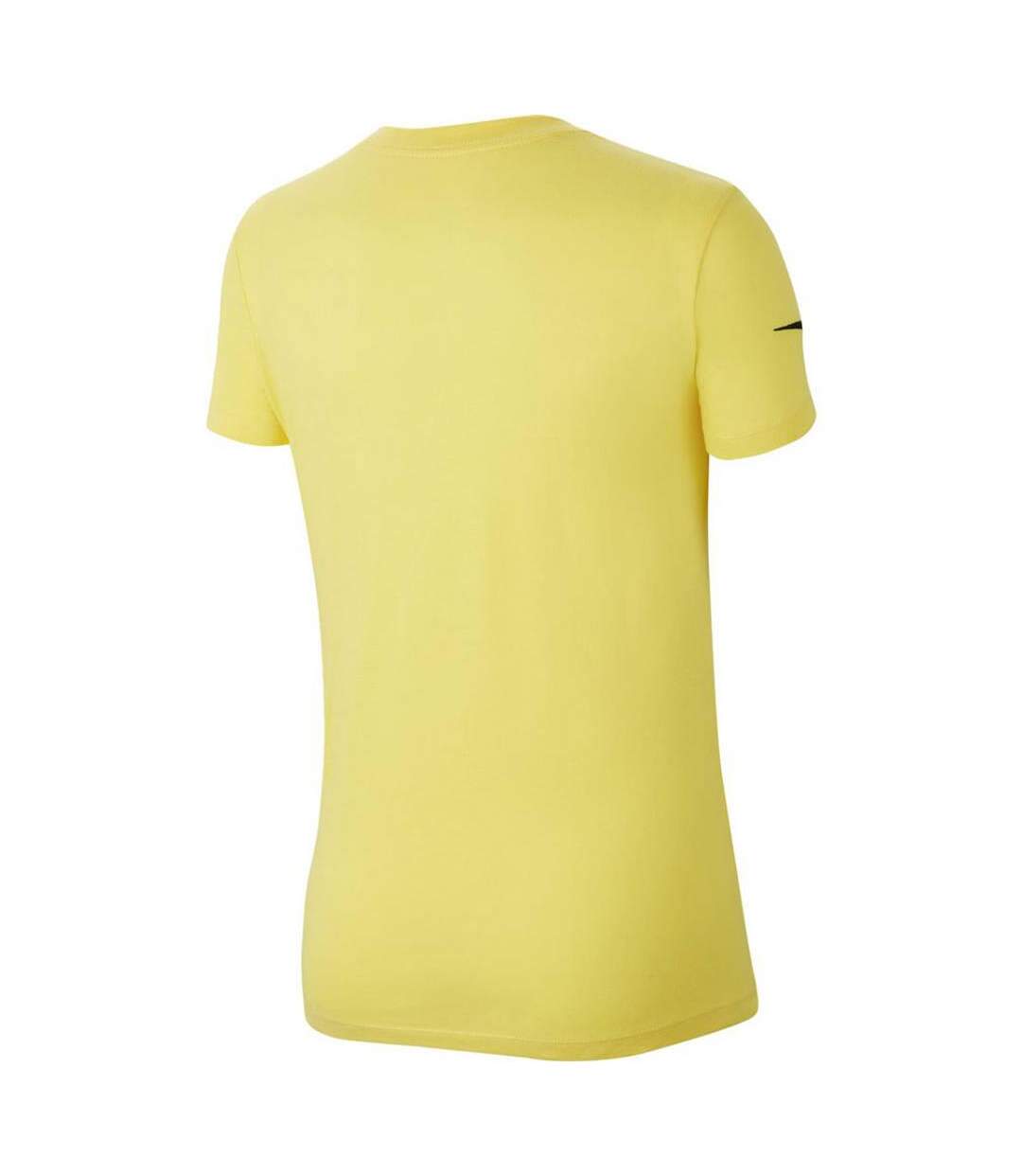 T-shirt Park Femme Jaune Nike-2