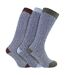 Sock Snob - 3 paires de chaussettes femme extra longues en laine douce et chaude-3